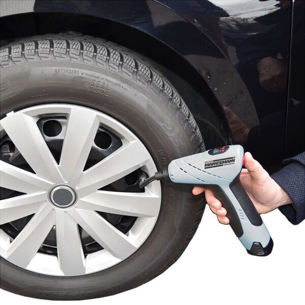 Br&uuml;der Mannesmann Akku-Luftpumpe Li-Ionen 12 V