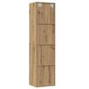 vidaXL B&uuml;cherregal/TV-Schrank Altholz-Optik 36x30x143 cm Holzwerkstoff