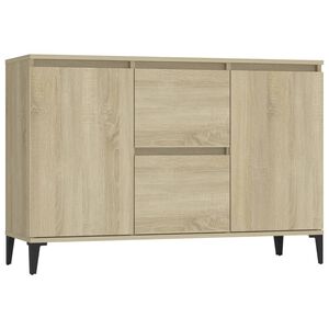 vidaXL Sideboard Sonoma-Eiche 102x35x70 cm Holzwerkstoff