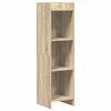 vidaXL B&uuml;cherregal Sonoma-Eiche 30 x 30 x 111 cm Holzwerkstoff