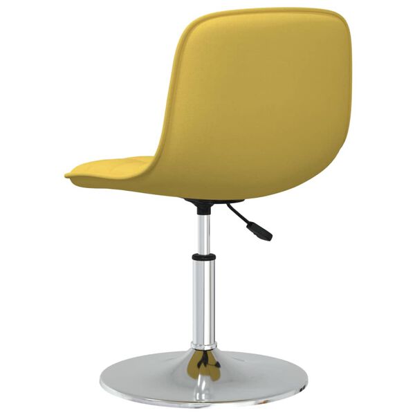 vidaXL Barhocker Senfgelb Stoff