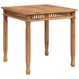 vidaXL Garten-Esstisch 80x80x80 cm Massivholz Teak