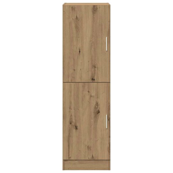 vidaXL K&uuml;chenschrank Artisan-Eiche 38x41,5x131,5 cm Holzwerkstoff
