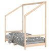 vidaXL Kinderbett 80x160 cm Massivholz Kiefer