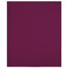 vidaXL Spannbettlaken Jersey Bordeauxrot 180x200 cm Baumwolle