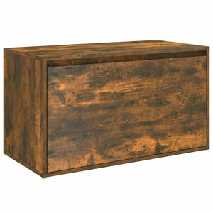 vidaXL Flurbank 80x40x45 cm R&auml;uchereiche Holzwerkstoff