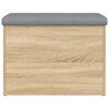vidaXL Aufbewahrungsbank Sonoma-Eiche 62 x 42 x 45 cm Holzwerkstoff