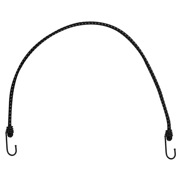 vidaXL Gummiseile Reflektierend mit Haken 25 Stk. 88 cm