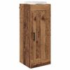 vidaXL Wandschrank Altholz 34,5 x 34 x 90 cm Holzwerkstoff