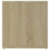 vidaXL TV-Schr&auml;nke 2 Stk. Wei&szlig; Sonoma-Eiche 72x35x36,5cm Holzwerkstoff