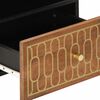 vidaXL Nachttische 2 Stk. 40x33x46 cm Massivholz Mango