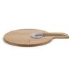 Livoo Pizza-Schneidebrett Set 30 cm Holz
