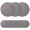 vidaXL Jute-Untersetzer 12 pcs Grau &Oslash; 30 cm 100% Tossa-Jute