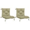 vidaXL 2-teiliges Palettkissen Set VIANEN 2 stk. 100 % Polyester