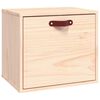 vidaXL Wandschrank 40x30x35 cm Massivholz Kiefer