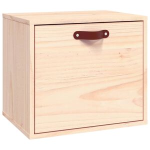 vidaXL Wandschrank 40x30x35 cm Massivholz Kiefer