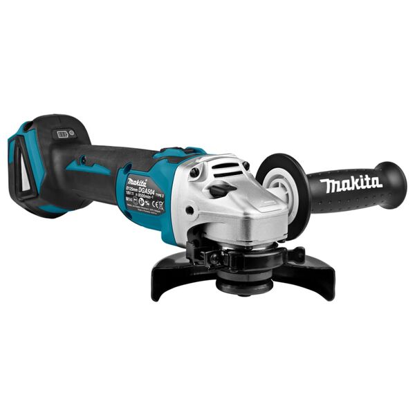 Makita Winkelschleifer ohne Akku 18 V 12,5 cm Blau und Schwarz