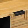 vidaXL Couchtisch Braun 80x50x40 cm Massivholz Mango