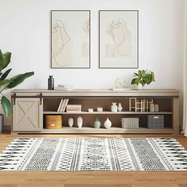 vidaXL Schiebet&uuml;rbeschlag Set f&uuml;r Schrankt&uuml;ren 244 cm Karbonstahl