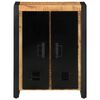 vidaXL Sideboard 55x35x70 cm Raues Mangoholz