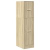 vidaXL Apothekerschrank Sonoma-Eiche 30x41x118 cm Holzwerkstoff