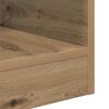 vidaXL Beistelltisch Artisan-Eiche 30,5 x 30 x 45 cm Holzwerkstoff