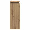 vidaXL Konsolentisch Artisan-Eiche 102x30x80 cm Holzwerkstoff