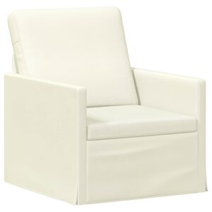 vidaXL Einzelsofa Creme 70 x 81 x 82 cm Cordstoff
