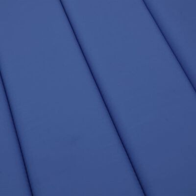 vidaXL Sonnenliegen-Auflage Königsblau 200x60x3 cm Oxford-Gewebe