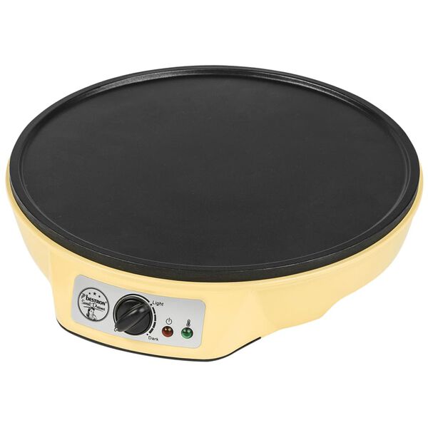 Bestron Crepesmaker Crepe Ger&auml;t 1000 W Vanille ASW602