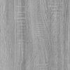 vidaXL TV-Schrank Grau Sonoma 80x33x41 cm Holzwerkstoff und Stahl