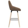 vidaXL Barhocker Taupe Stoff
