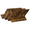 vidaXL Magazinregal Ger&auml;ucherte Eiche 53 x 40 x 28.5 cm Holzwerkstoff