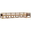 vidaXL Outdoor-Sofagarnitur 6 pcs Natur Massivholz Akazie