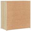 vidaXL Sideboard Sonoma-Eiche 79x38x80 cm Holzwerkstoff