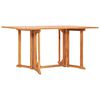 vidaXL Gartentisch Butterfly Klappbar 150x90x75 cm Teak Massivholz