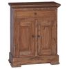 vidaXL Aufbewahrungsschrank 63 x 30 x 79 cm Massives Mahagoni Holz
