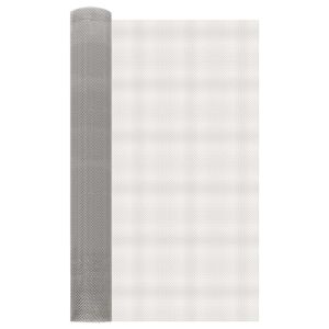 vidaXL Mesh Bildschirm 80 x 1000 cm 6 Mesh Edelstahl 201 Silber