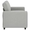 vidaXL 2-Sitzer-Sofa Wolkengrau 120 cm Stoff