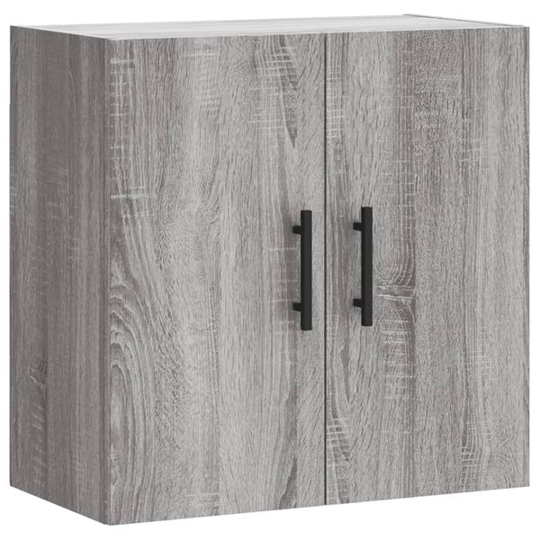 vidaXL Wandschrank Grau Sonoma 60x31x60 cm Holzwerkstoff