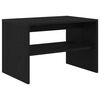 vidaXL TV-Schrank Schwarz Eichen-Optik 60x40x40 cm Holzwerkstoff
