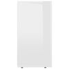 vidaXL Sideboard Hochglanz-Weiß 120x36x69 cm Holzwerkstoff
