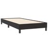 vidaXL Boxspringbett ohne Matratze Schwarz 100x220 cm Samt