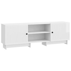 vidaXL TV-Schr&auml;nk 150 x 31 x 50 cm Hochglanz Wei&szlig; Holzwerkstoff