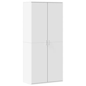 vidaXL Schuhschrank Wei&szlig; 80&times;39&times;178 cm Holzwerkstoff