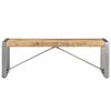 vidaXL Couchtisch 120x60x40 cm Raues Mangoholz