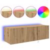 vidaXL TV-Wandschrank Artisan-Eiche 100 x 35 x 31 cm Holzwerkstoff