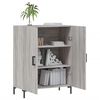 vidaXL Sideboard Grau Sonoma 69,5x34x90 cm Holzwerkstoff