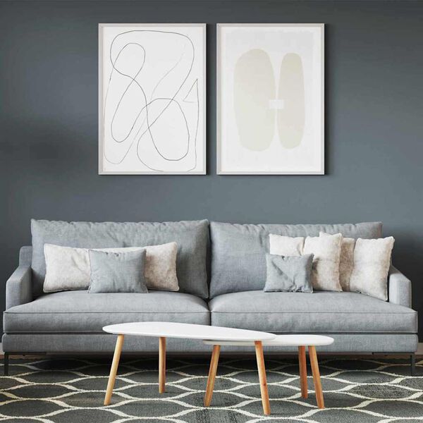 vidaXL Wandfarbe Grau 16,5 x 16,5 x 15,9 cm Wanddruck