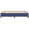 vidaXL Boxspringbettgestell Blau 180x200 cm Stoff